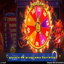 garota de programa barreiras